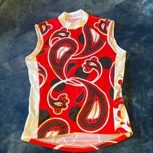 Athleta Sleeveless Cycling/Athletic Top